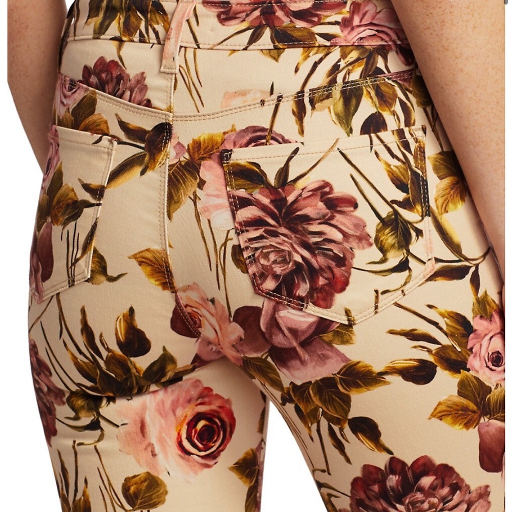L’AGENCE Margot High Rise Floral Skinny Jeans - Picture 4 of 4